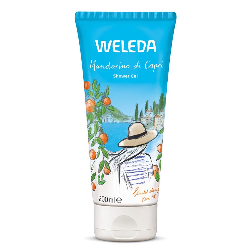 Weleda Aroma Shower Capri Mandarin Shower Gel limited edition 200 ml