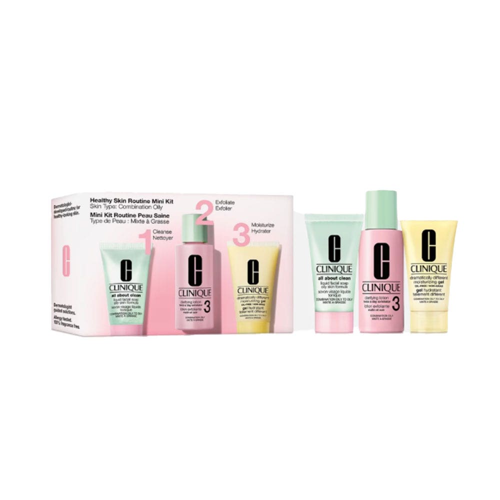 Clinique Healthy Skin Basic 3-Temps Kit™ for combination to oily skin