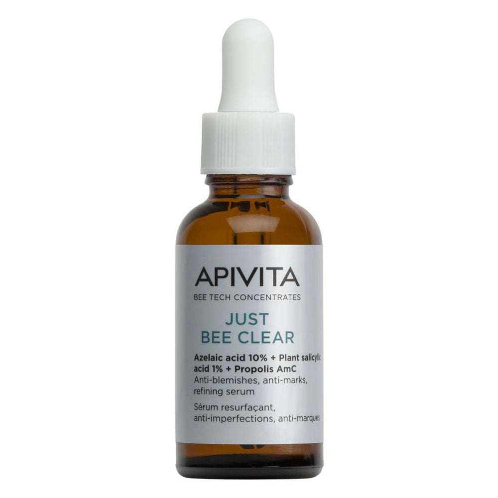 Apivita Just Bee Clear Resurfacing serum for blemishes and marks 30 ml