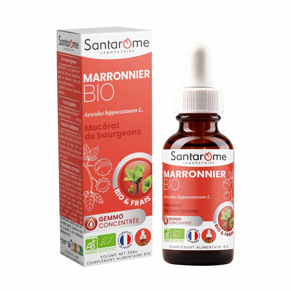 Santarome Gemmo Organic Horse Chestnut Bud Macerate 30 ml