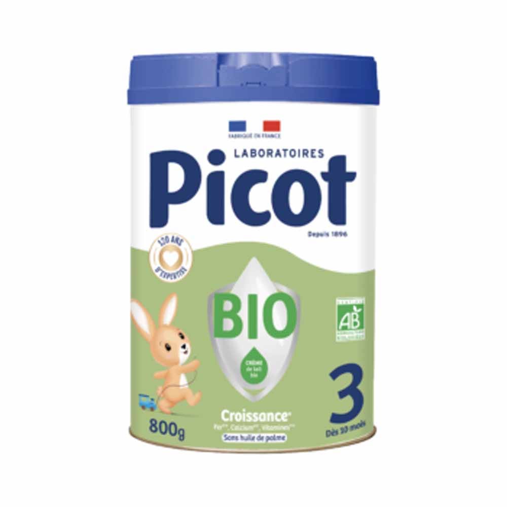 Picot Growth milk powder 10 months to 3 years organic 800 g