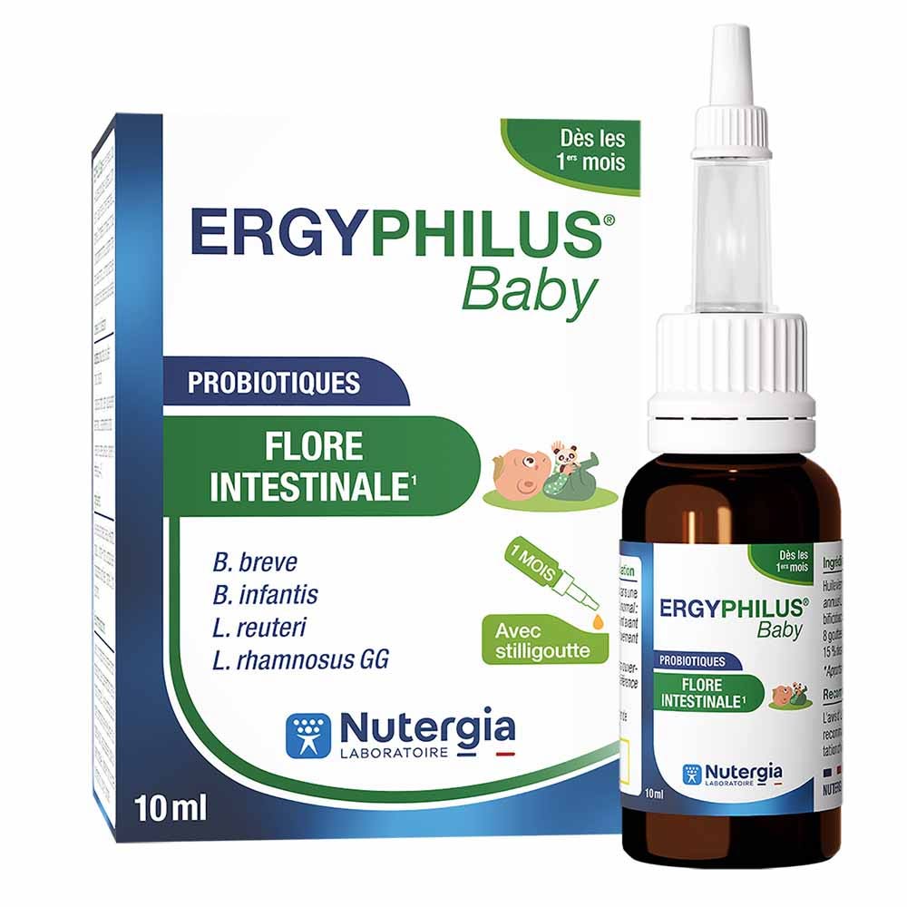 Nutergia Ergyphilus Microbiota Baby With Stilligoute From 1 Month 10ml
