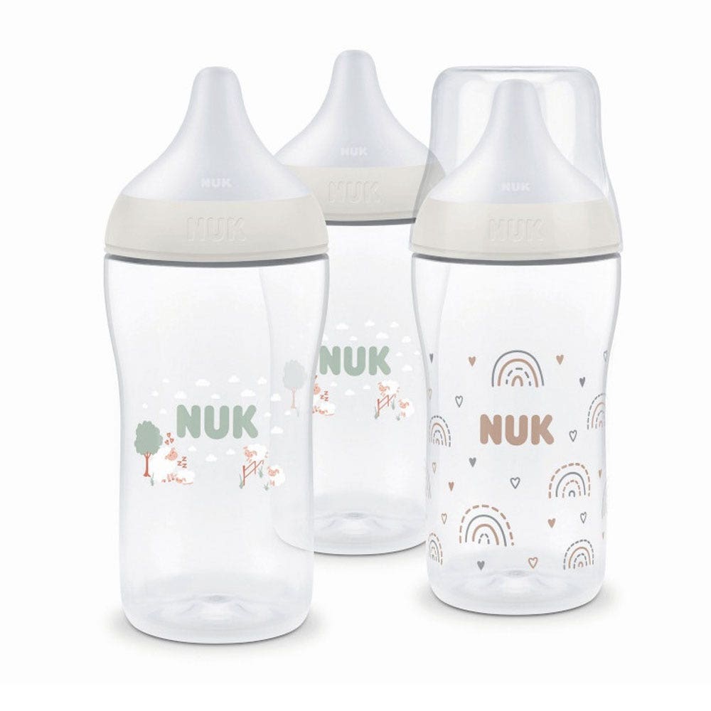 Nuk Perfect Match Baby bottle 3 months and over 3 x 260 ml