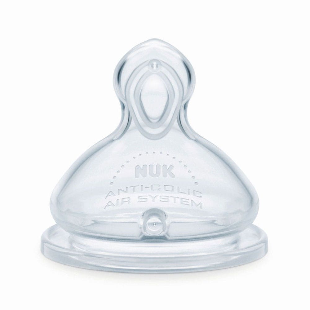 Nuk First Choice+ Physiological silicone teats From birth x2