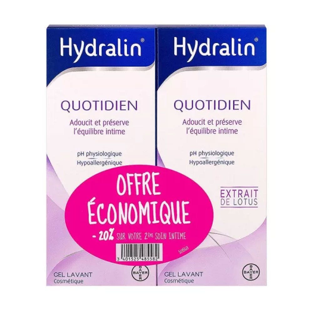 Hydralin Daily Intimate Cleansing Gel Softens and preserves 200 ml