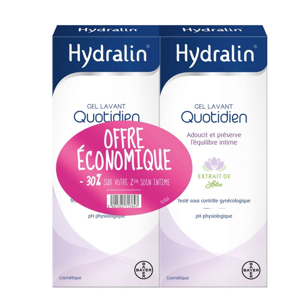 Hydralin Daily Intimate Gel Softens and preserves 400 ml