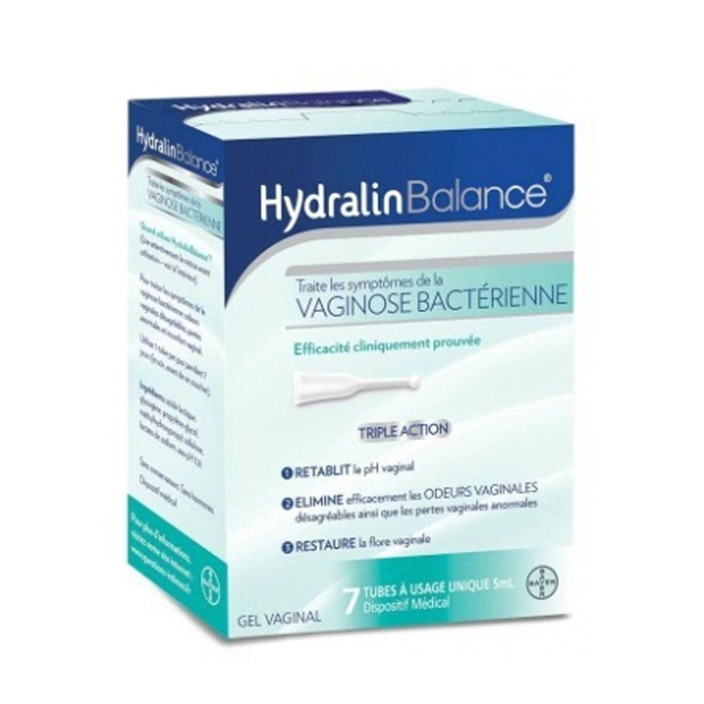Hydralin Balance Bacterial vaginosis vaginal gel 7 x 5 ml