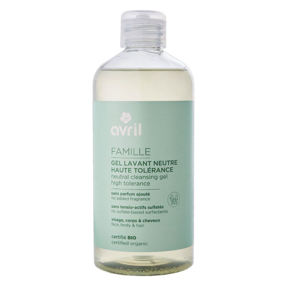Avril Gentle organic family cleansing gel face, body and hair 500 ml