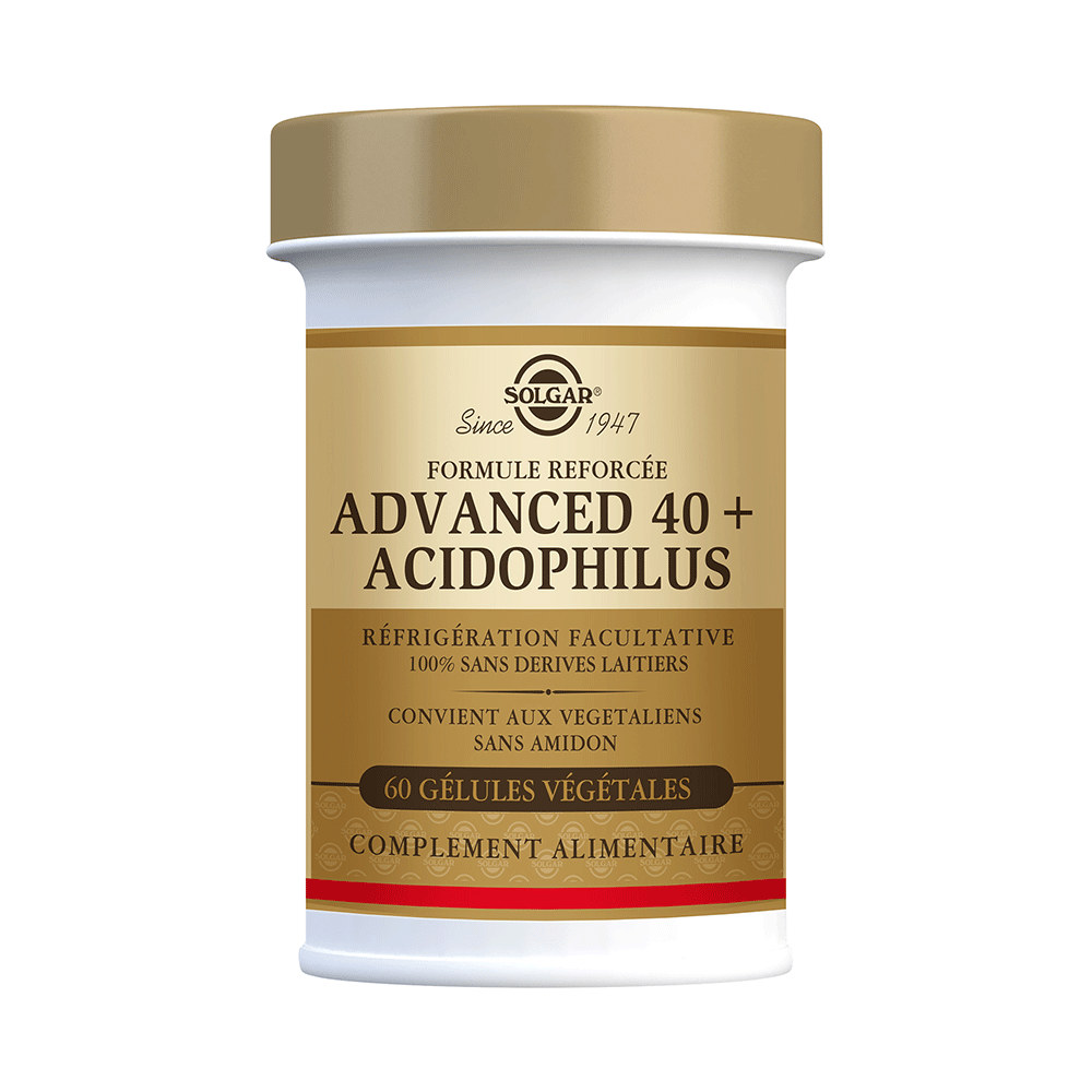 Solgar Advanced 40 Plus Acidophilus 60 Gelules