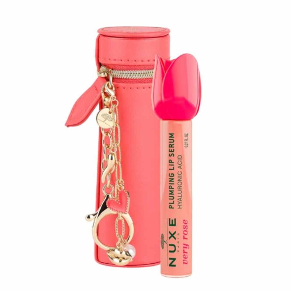 Nuxe Very rose Plumping lip serum with Charms limited edition 8 ml