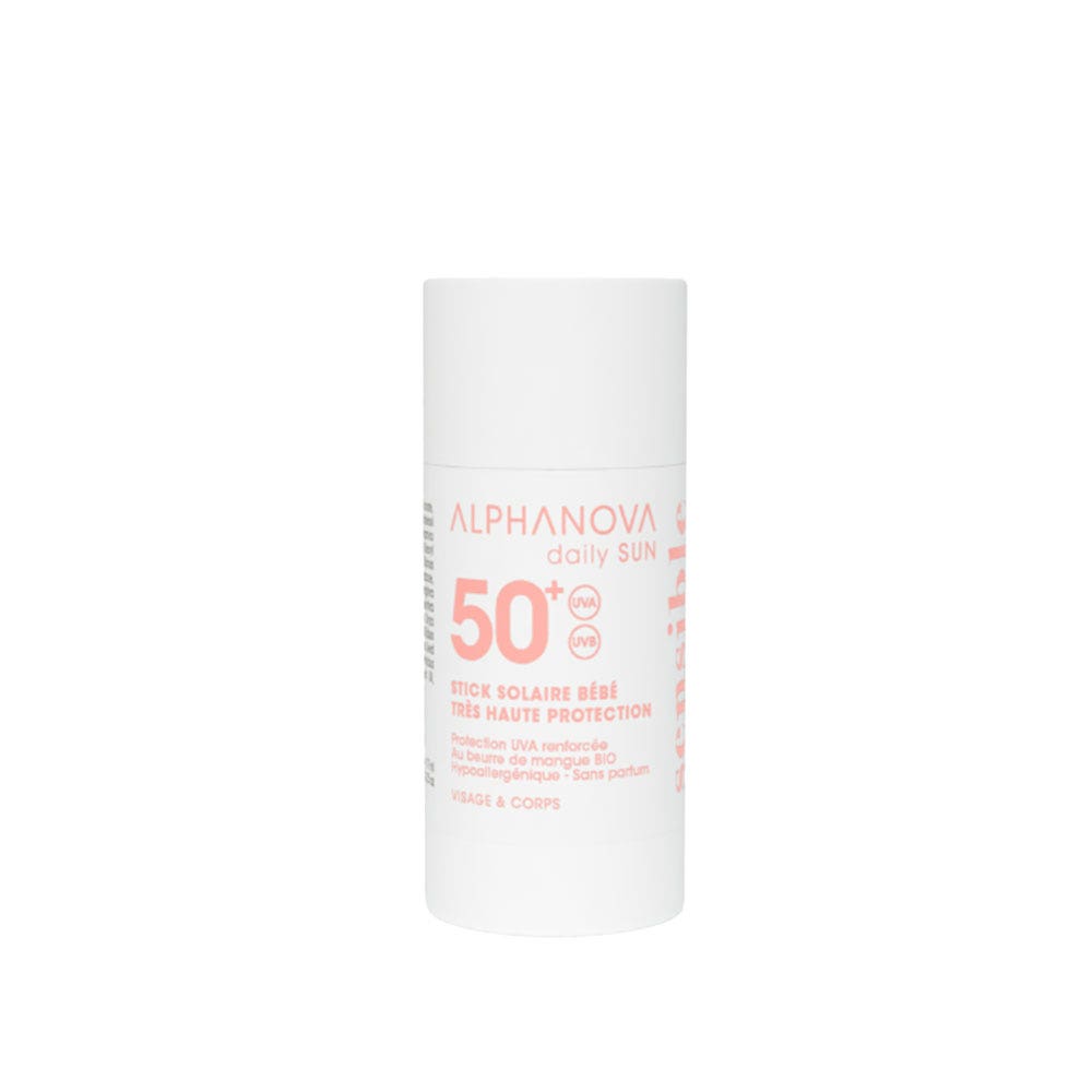 Alphanova Daily Sun Baby SPF50+ sun glow stick 17 g