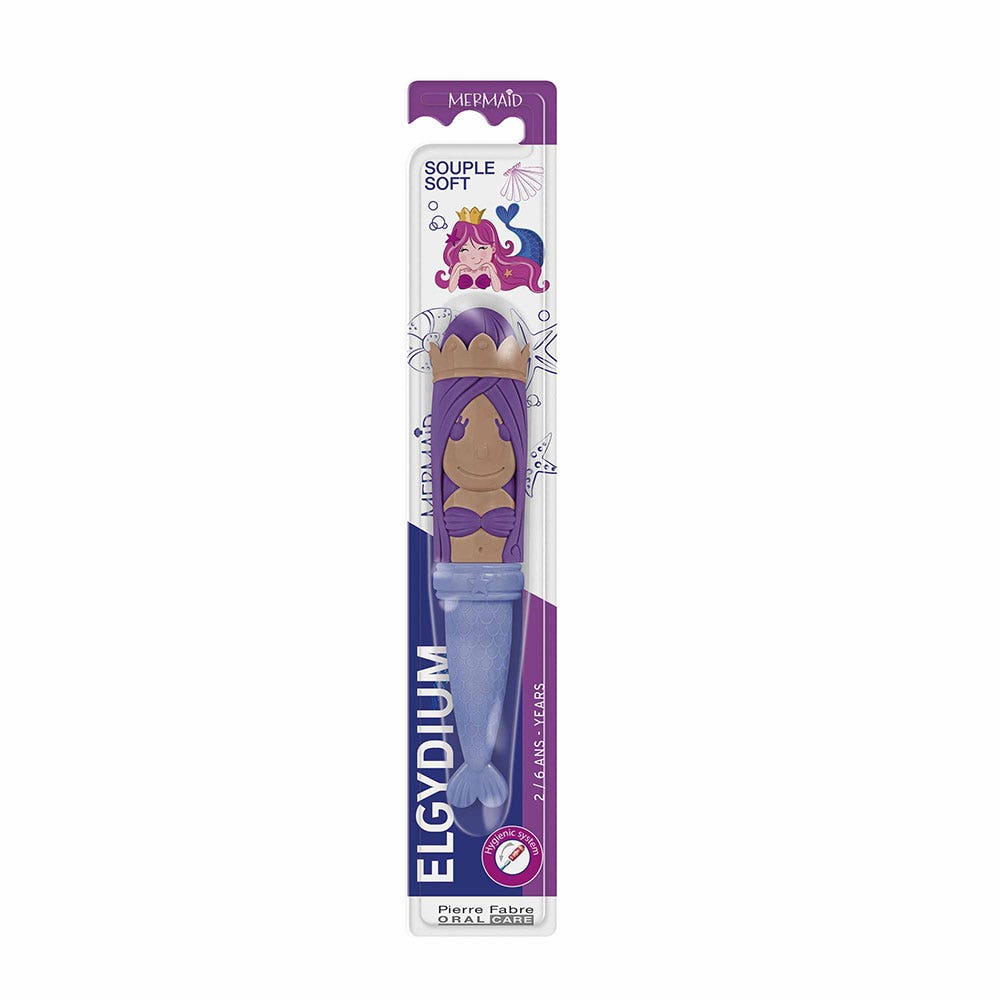Elgydium Mermaid kids toothbrush 2-6 years