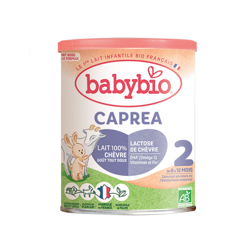 Babybio Baby Milks Caprea 1 organic goat milk powder from birth to 6 months 400 g