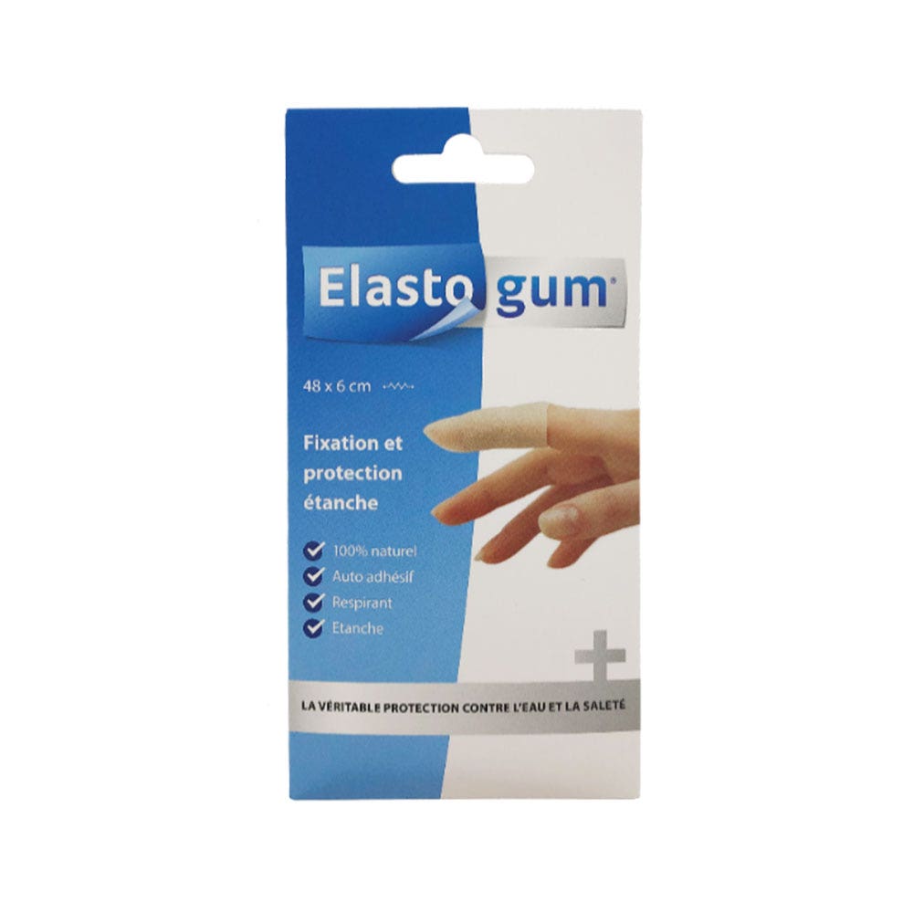 Elastogum Waterproof fixation and protection Flesh