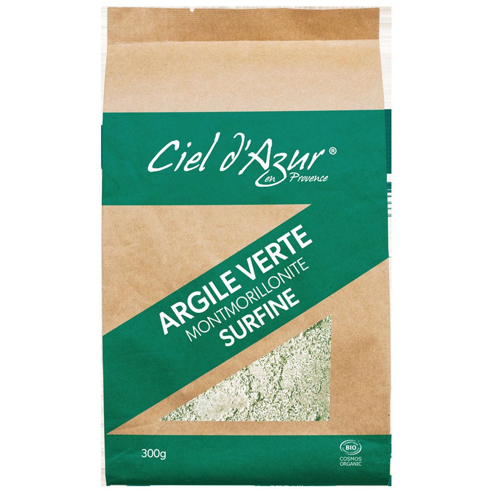 Ciel D'Azur en Provence Montmorillonite green clay 300 g