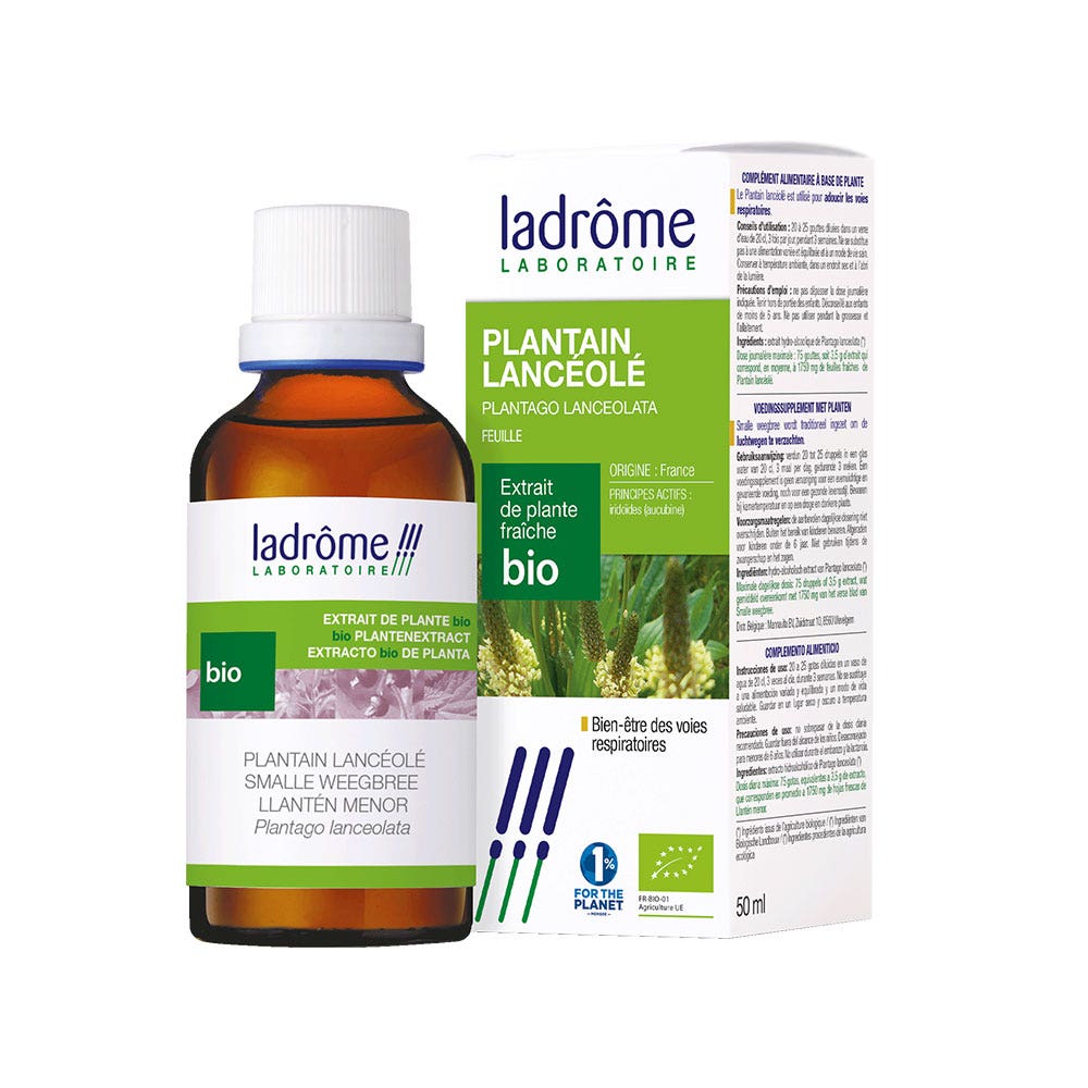 Ladrôme Ribwort plantain leaf extract 50 ml