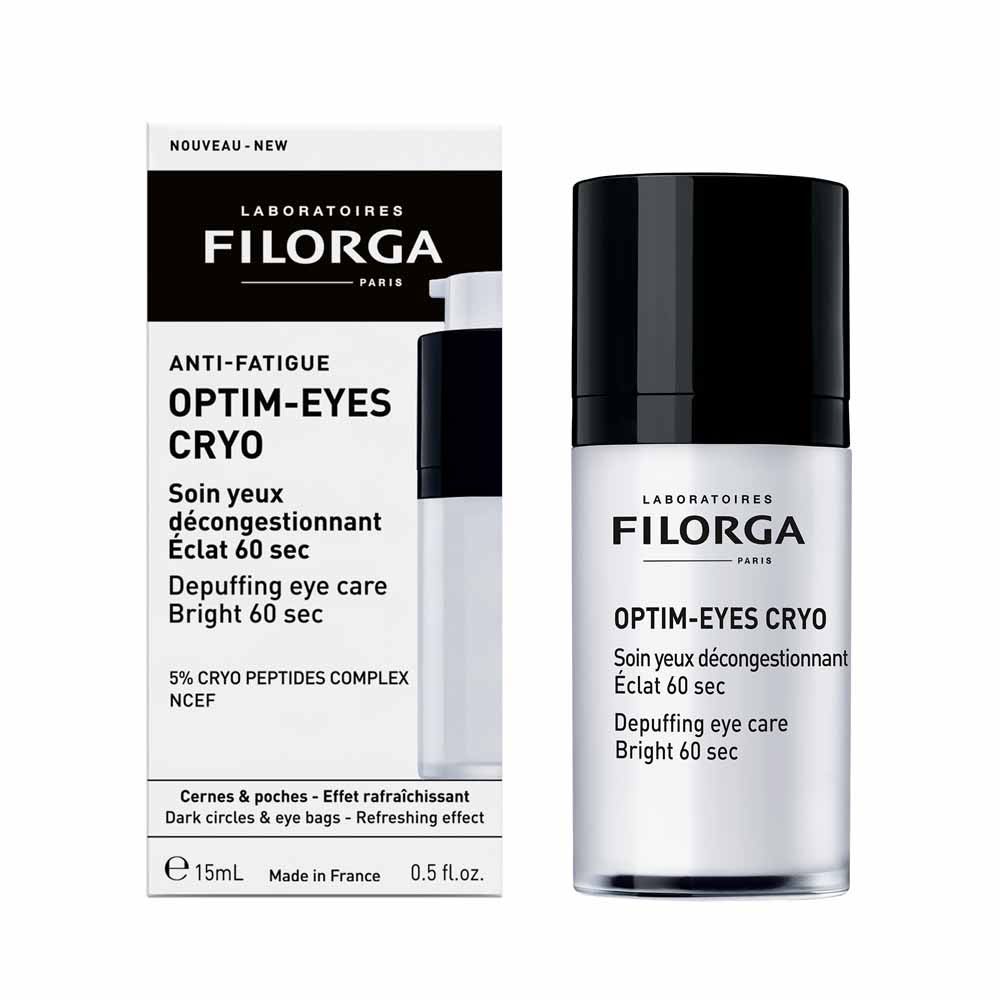 Filorga Optim-Eyes Cryo depuffing eye care 60-second glow 15 ml
