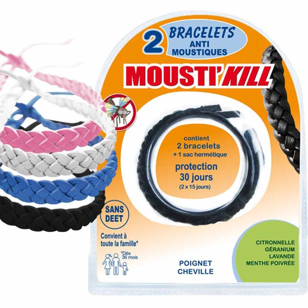 Mousti'Kill Mosquito repellent bracelets