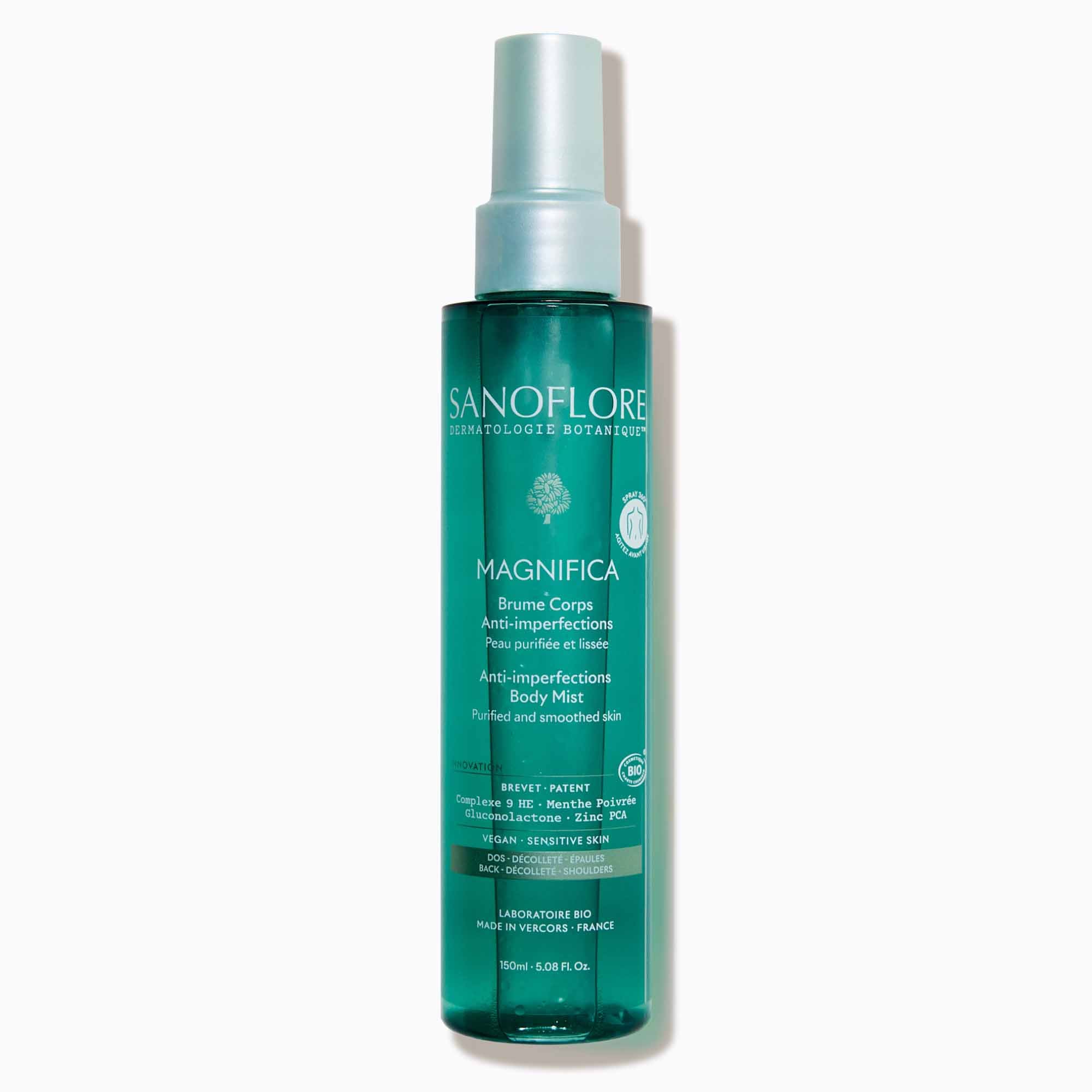 Sanoflore Magnifica Anti-imperfection body mist serum for combination and blemish-prone skin 150 ml