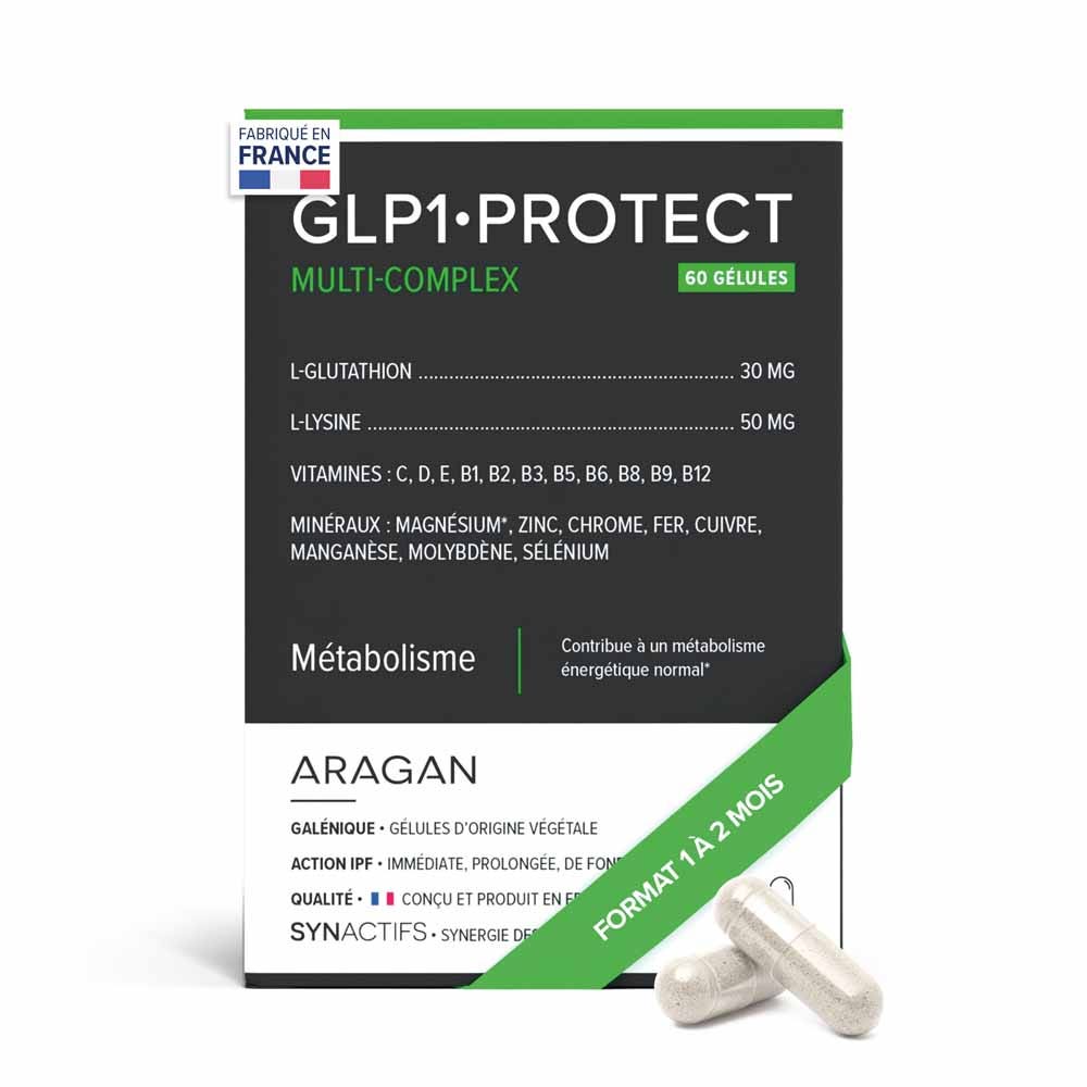Aragan Synactifs GLP1 Protect Energy & nutritional balance 60 capsules