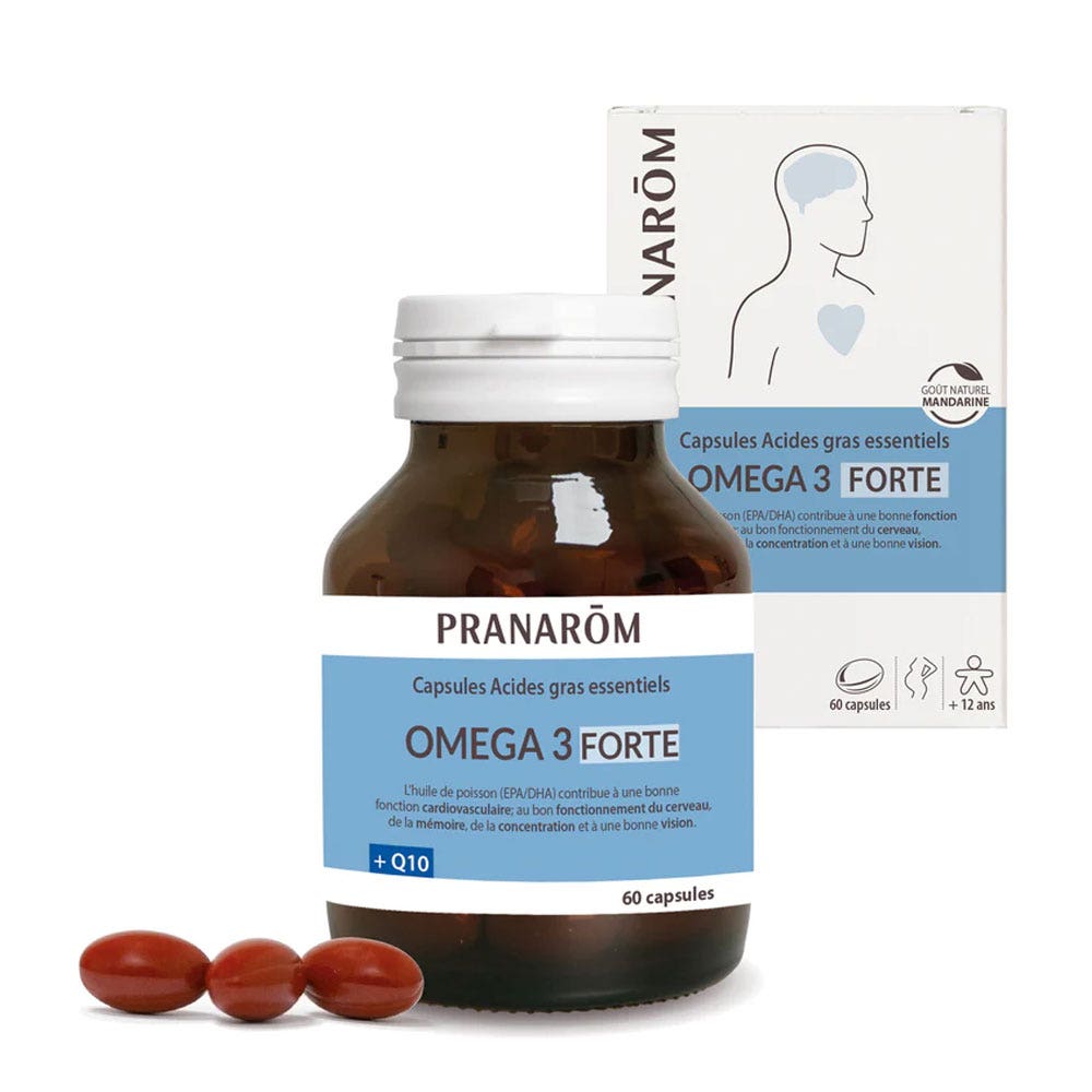 Pranarôm Pranacaps Omega 3 STRONG 60 capsules