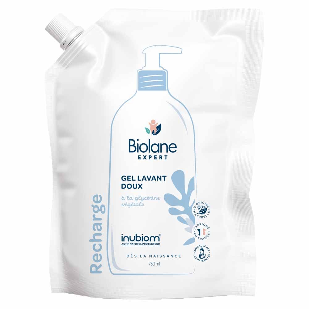 Biolane Expert Gentle cleansing gel with plant-based glycerin 750 ml