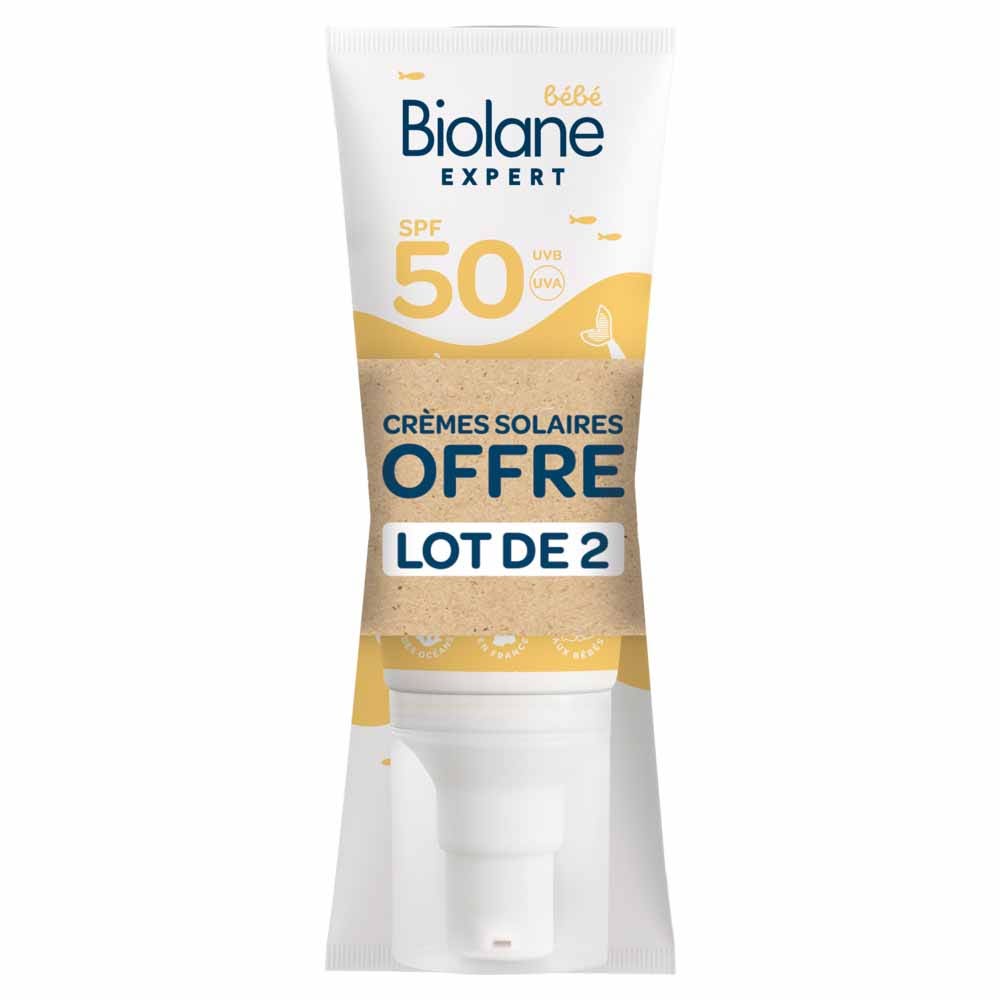 Biolane Expert Sun cream SPF50 2x50ml