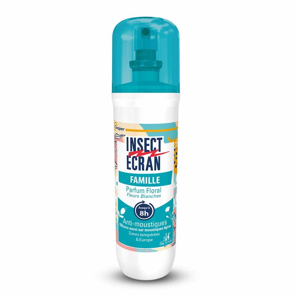 Insect Ecran Family mosquito repellent floral fragrance 100 ml