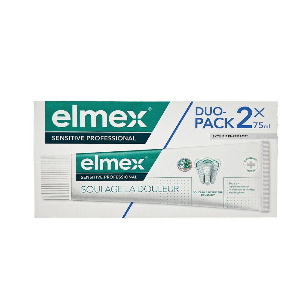Elmex Sensitive Professional Toothpaste 2 x 75 ml