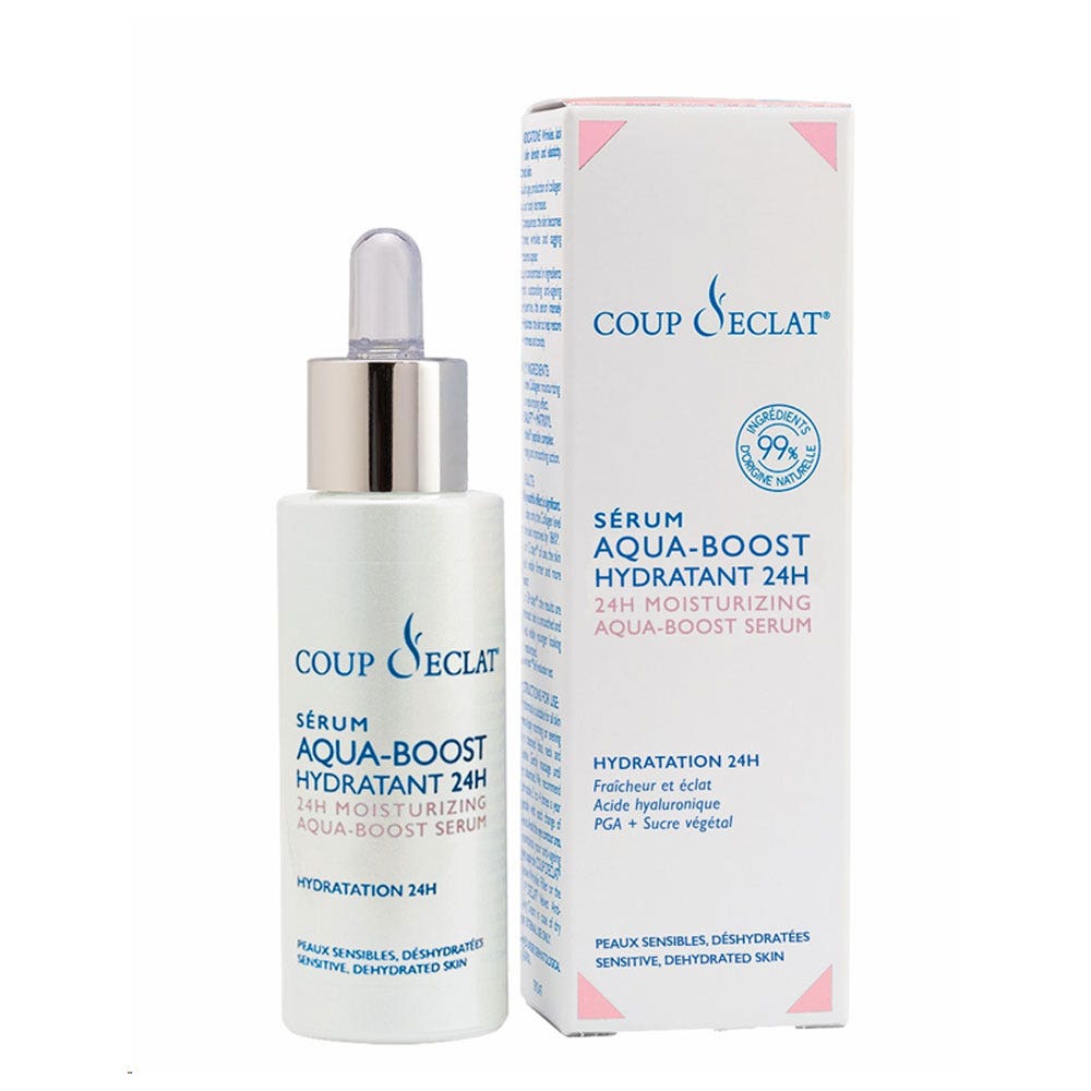 Coup D'Eclat Sérum Aqua-Boost Hydratant 24h 30ml