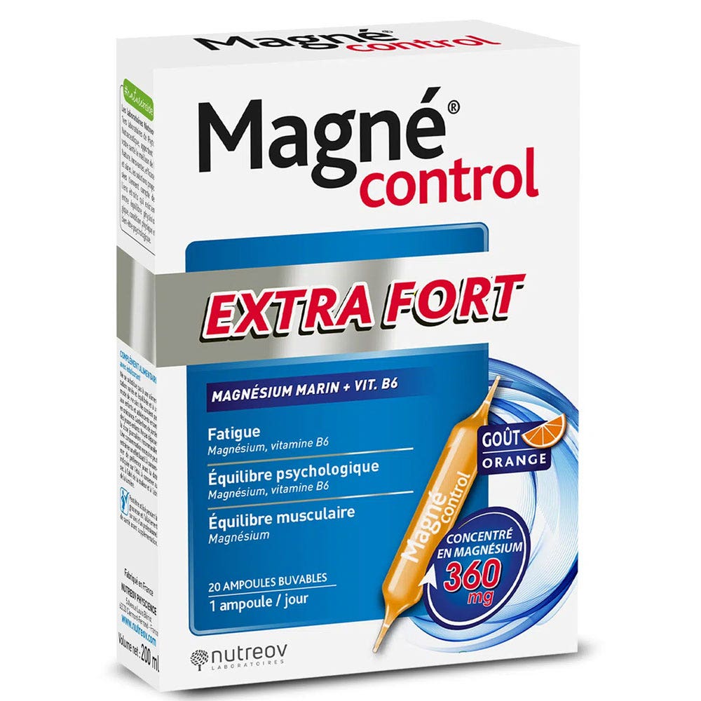 Nutreov Controllo magnesio extra forte 20 fiale