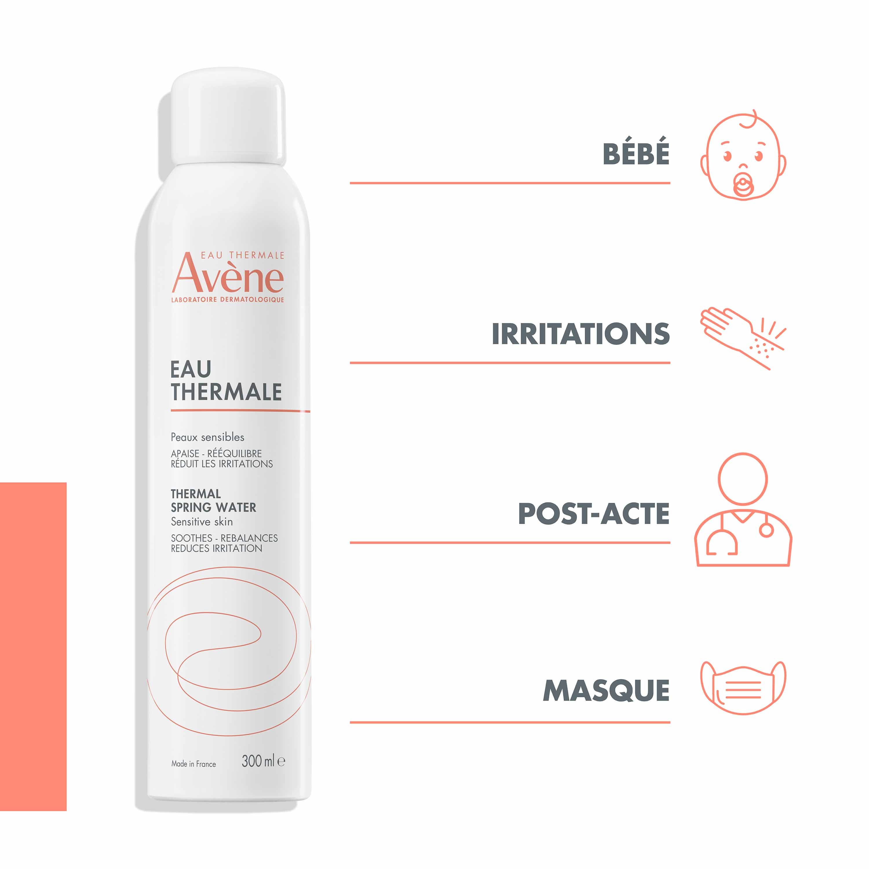 Avène Thermal Water Soothing and anti-irritation spray sensitive