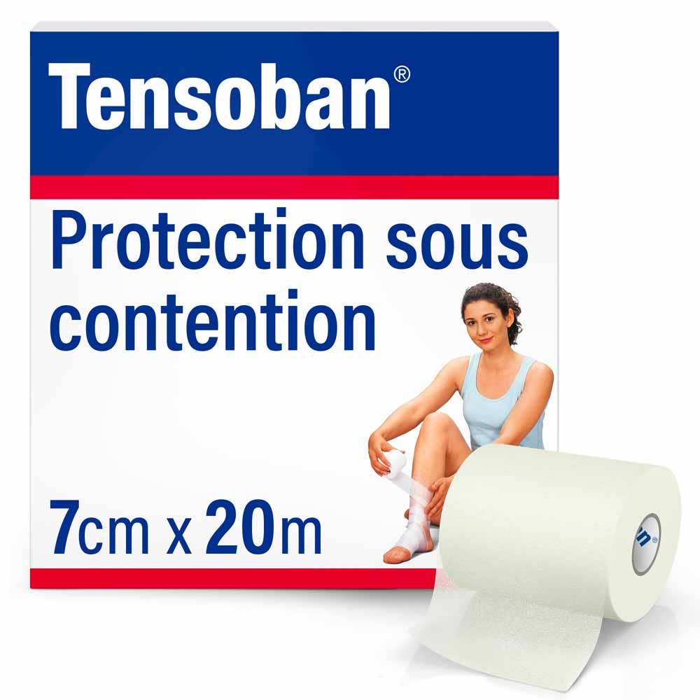 Tensosport Protection bandage with compression 20m x 7cm 1 x unit