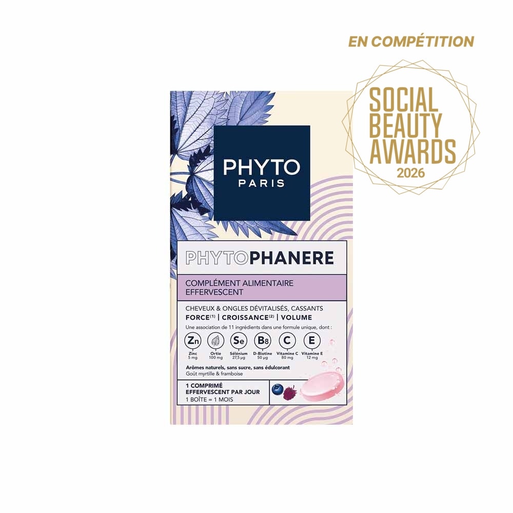 Phyto Paris Phytophanere Hair & nails 2 x 15 effervescent tablets