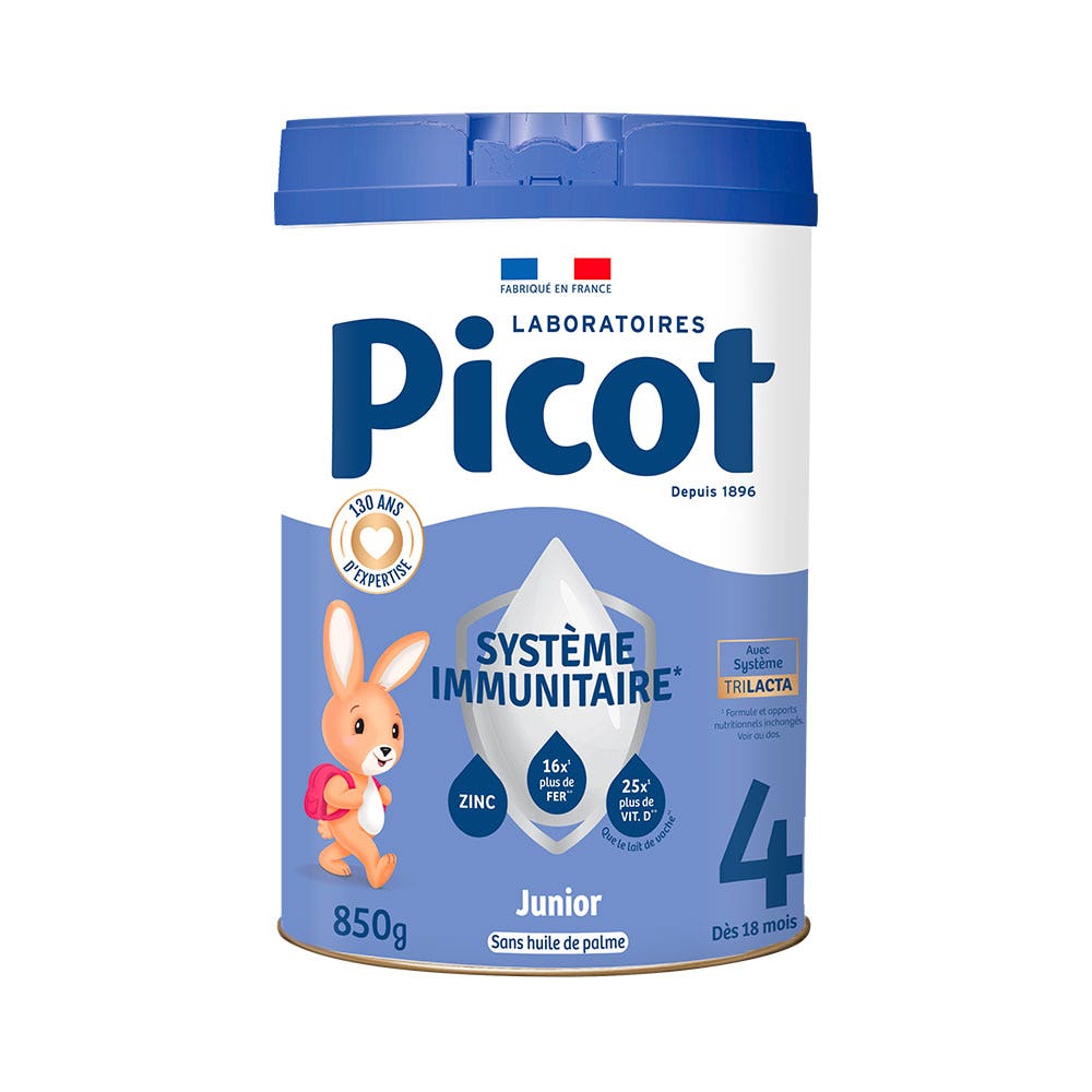 Picot Junior 4 milk powder formula from 18 months 850 g