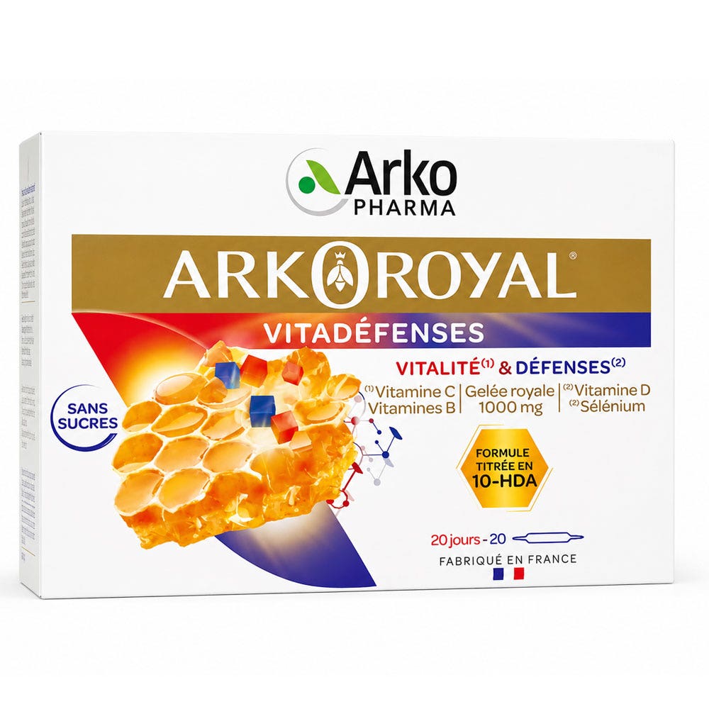 Arkopharma Arkoroyal VitaDefences 20 Ampulas