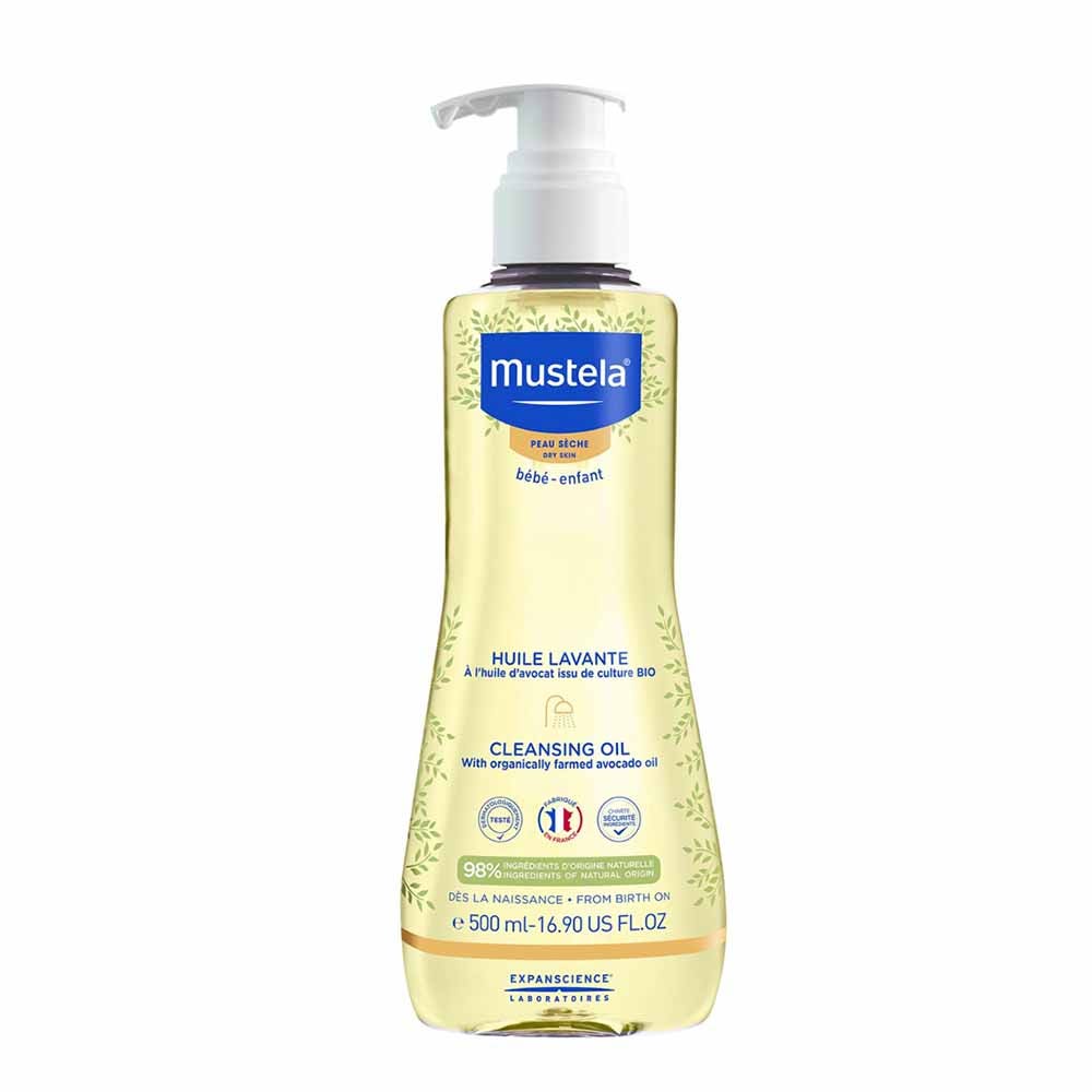 Mustela Cleansing Oil Dry Skin 500ml