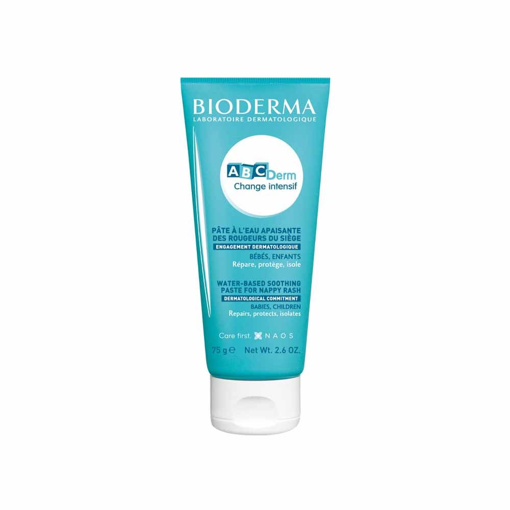 Bioderma Abcderm Intensive Changing Water Paste For Diaper Rash Pâte à l'eau 75g