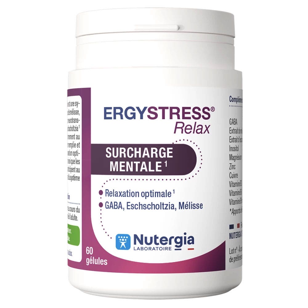 Nutergia Mental overload x60 capsules