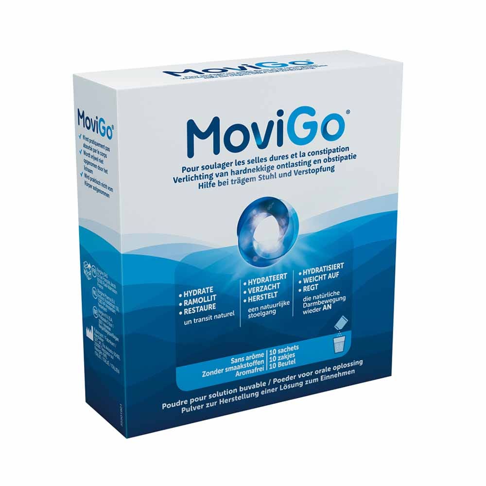 MoviGo Powder for oral solution to relieve constipation 10 sachets