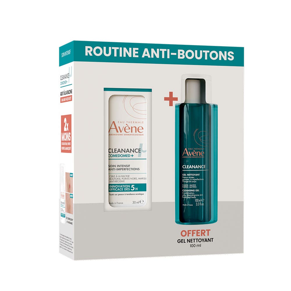 Avène Cleanance Anti-Blemish Routine Kit Comedomed+