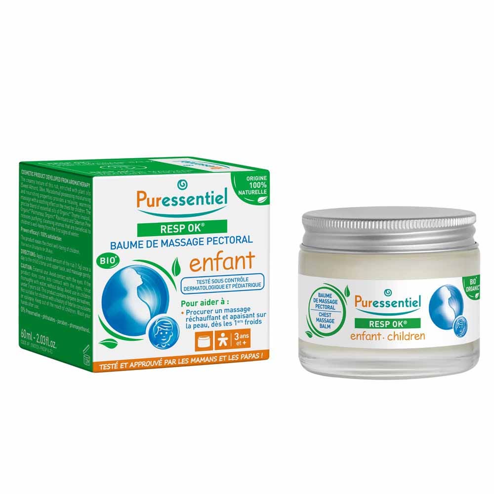Puressentiel Resp Ok® Children's chest massage balm 60 ml