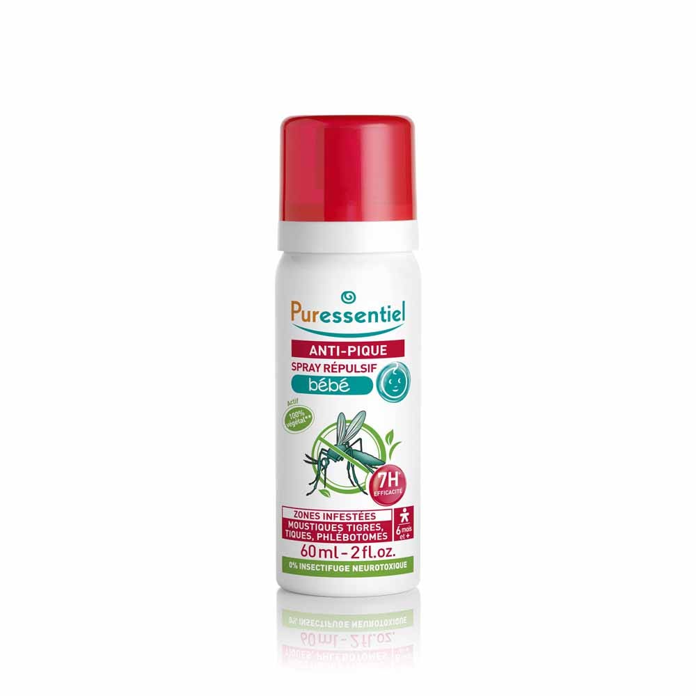 Puressentiel Repellents Baby anti-mosquito repellent spray 60 ml