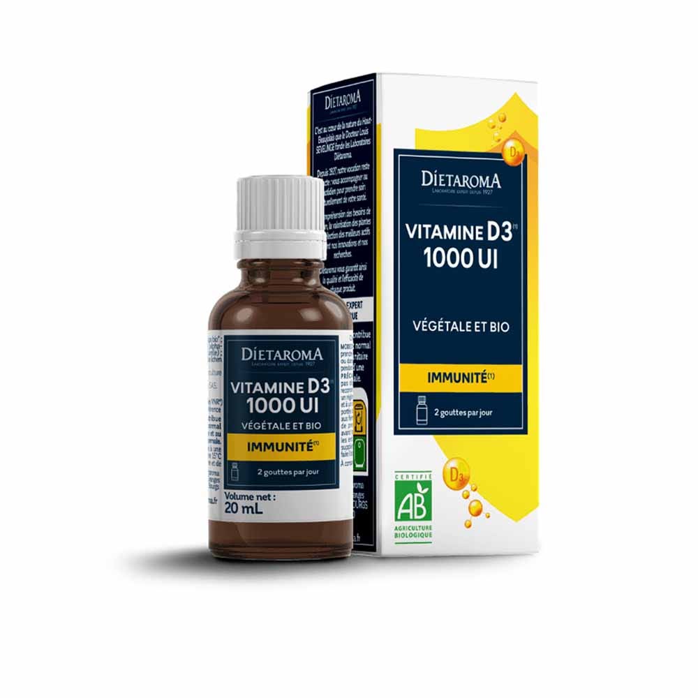 Dietaroma Vitamin D3 organic 1000 UI 20 ml