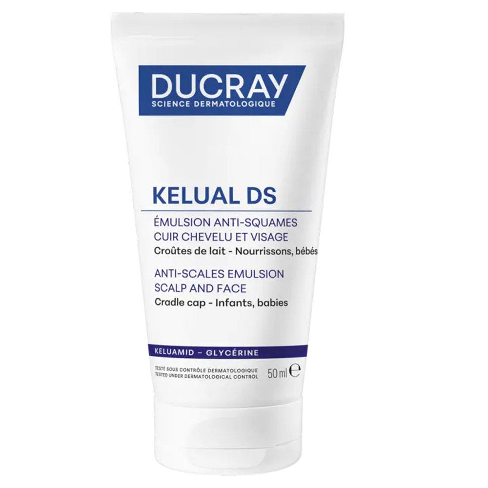 Ducray Kelual Anti-dandruff scalp and face emulsion Face & Scalp, Cradle Cap 50 ml