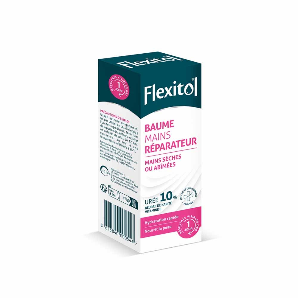 Flexitol Hands Repairing Balm 10% Urea Dry or damaged Hands 56g