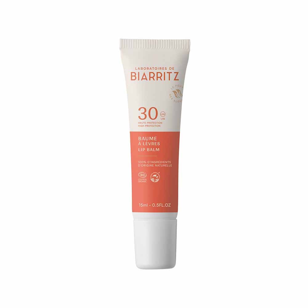 Laboratoires De Biarritz Sun care High Protection Lip Balm Sea & Mountains SPF30 Organic Haute Protection 15ml