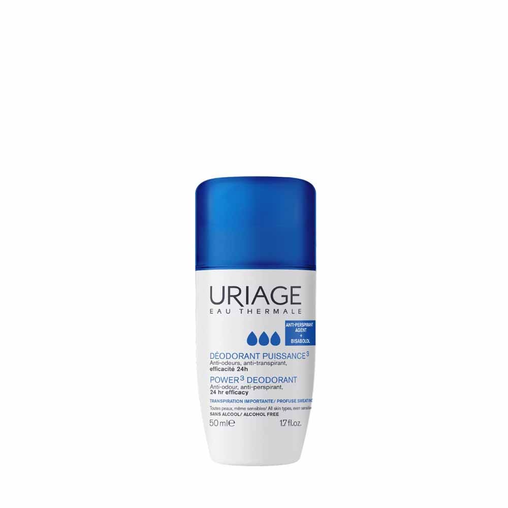 Uriage Hygiene Deodorant Roll On Profuse Sweating Sensitive Skins 50ml