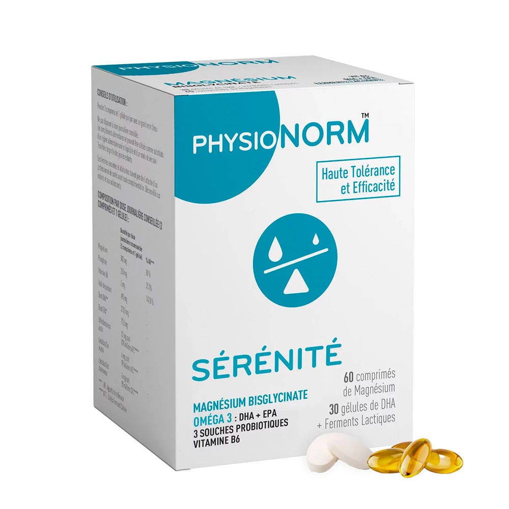 Laboratoire Immubio Physionorm serenity 60 tablets + 30 capsules