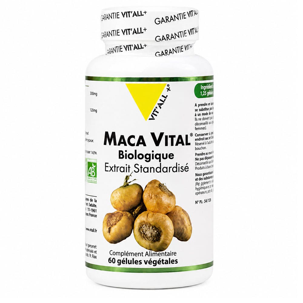 Vit'All+ + Maca 60 Capsules 300mg